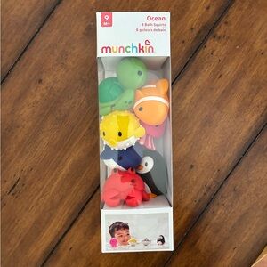 Munchkin Ocean Bath Toys - Colorful Sea Animal Set